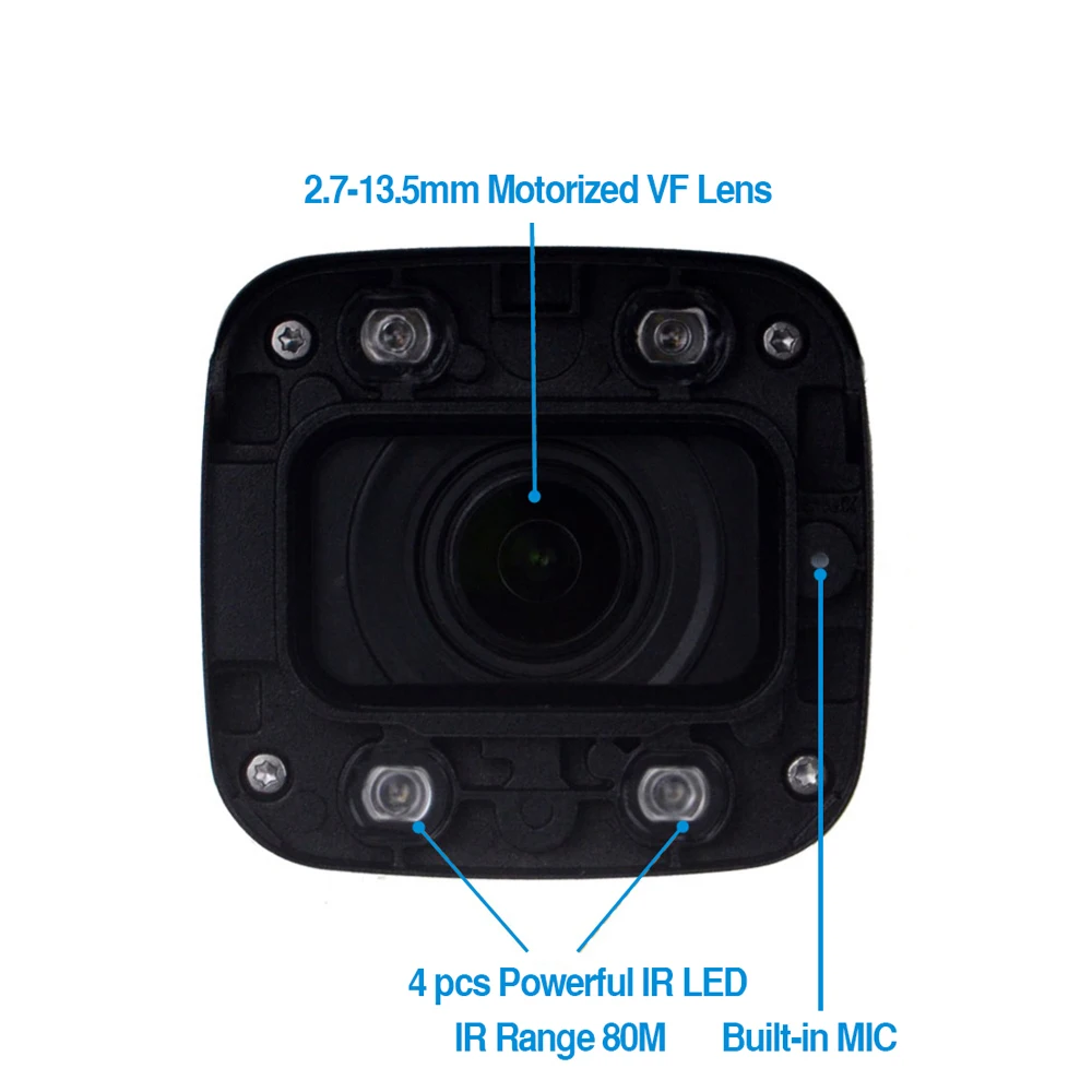  Dahua IPC-HFW4631H-ZSA 6MP IP Camera Upgrade from IPC-HFW4431R-Z Build In MiC Micro SD Card Slot 5X