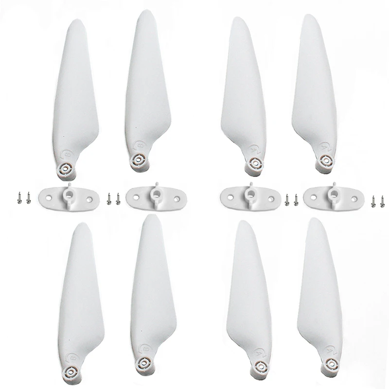 Hubsan H117S Zino винт радиоуправляемого дрона запасные части пропеллеры быстросъемные аксессуары для квадрокоптера складные лопасти - Цвет: H117S Blades White
