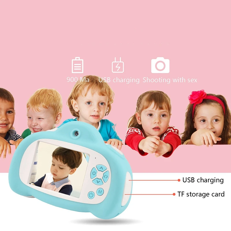 ABHU-детская мини-камера детские развивающие игрушки для детей детские подарки подарок на день рождения цифровая камера