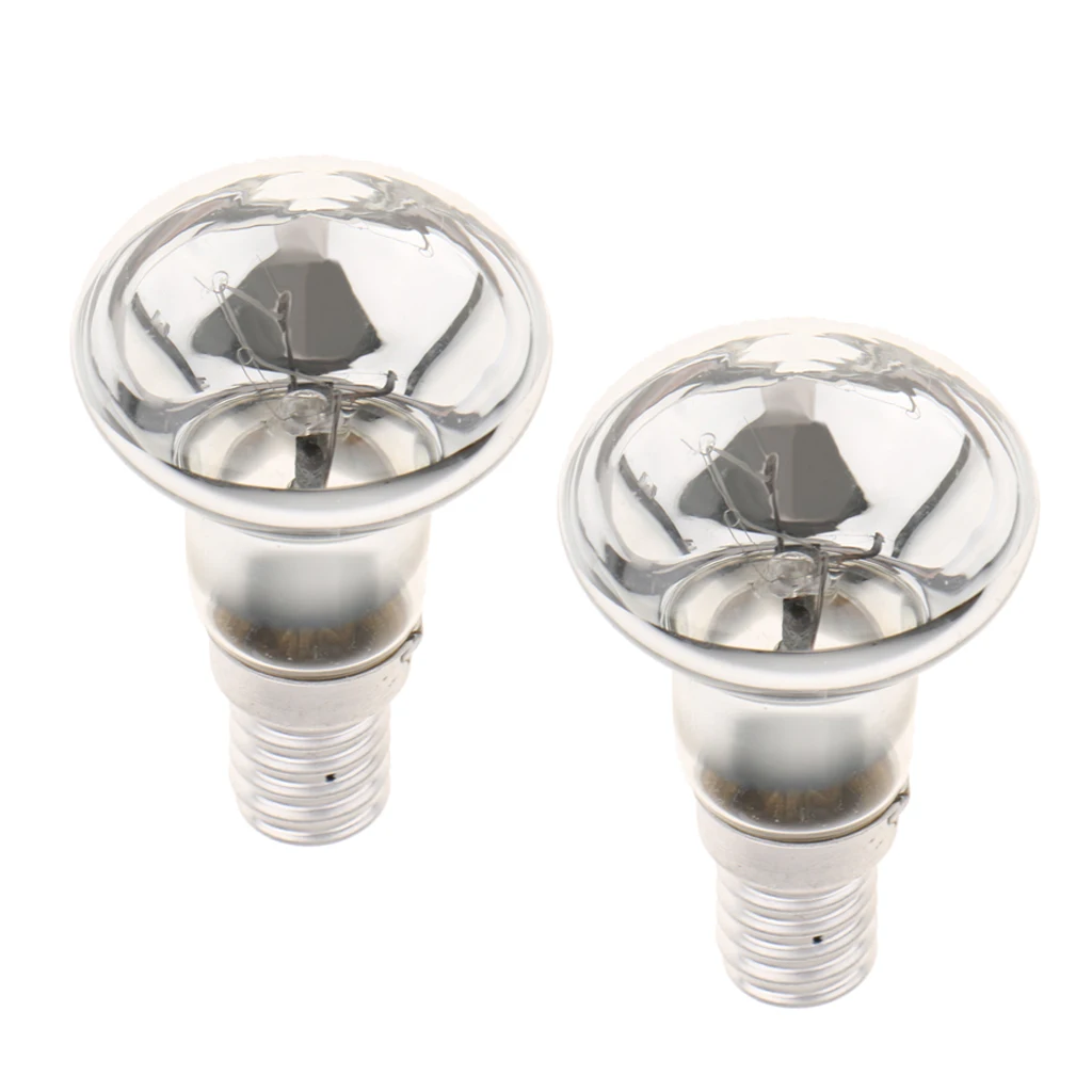 2x Replacement E14 R39 Reflector Tungsten Filament Spotlight Bulb SES 25W