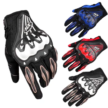 

Motorcycle Gloves Full Finger Breathable Guantes Moto for Racing Skiing Cycling Sport Windproof Protective Motocross Gloves