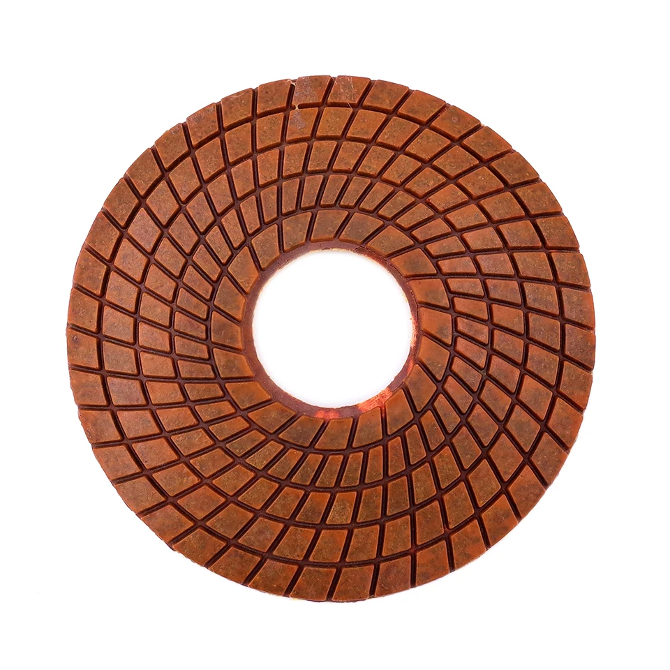 RIJILEI 4PCS Longer life 6inch diamond copper polishing pad for wet polishing and Grinding Concrete floor Marble Granite Stone RIJILEI 4PCS Longer life 6inch diamond copper polishing pad for wet polishing and Grinding Concrete floor Marble Granite Stone