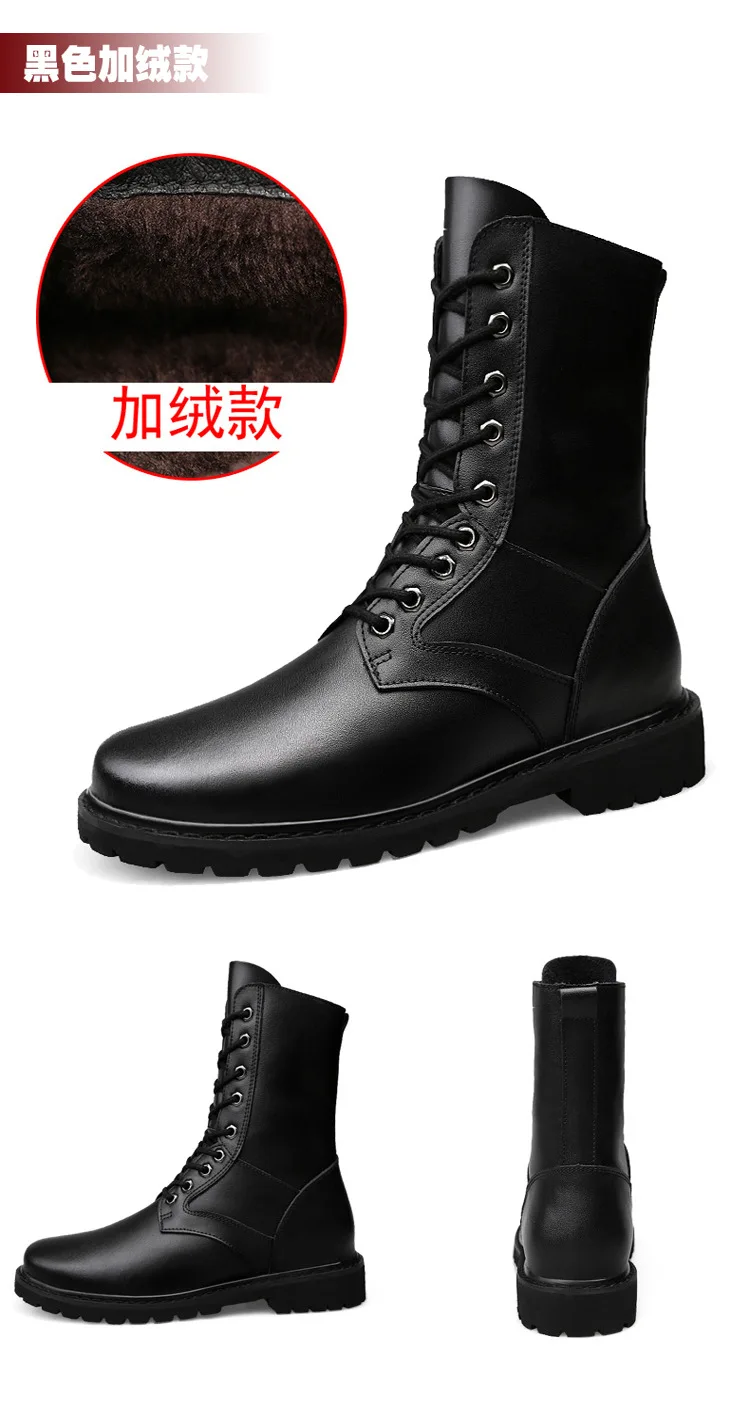 38-50 snow boots Non-Slip warm Comfortable men winter shoes