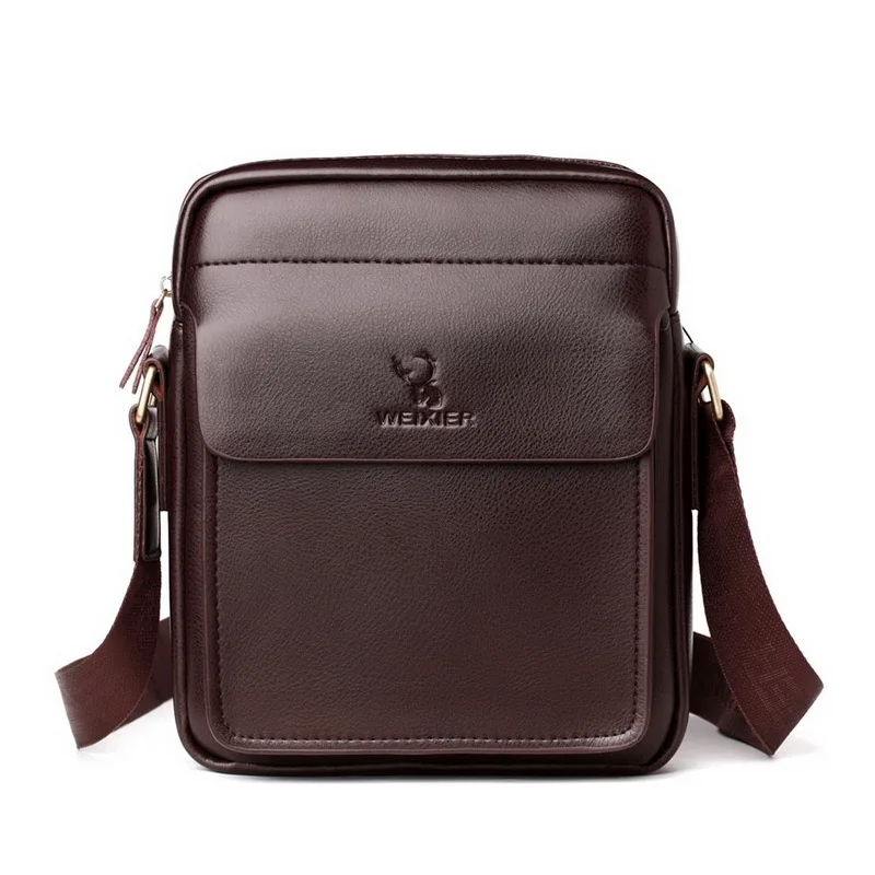 

Litthing Casual Men Shoulder Bag Vintage Crossbody Bags High Quality Male Bag Leather Handbag Men Messenger Bags 2020 Fashion
