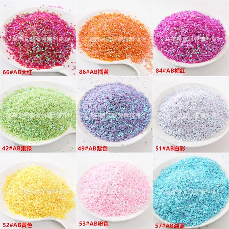 3mm five-pointed star sequin manicure patch DIY handmade clothing accessories bag wedding party throw sequins | Дом и сад