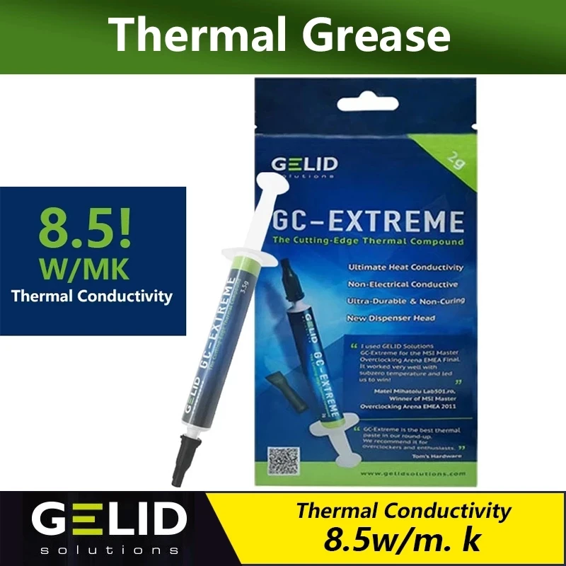 GELID GC-Extreme 2 0 г 3 5 вентилятор для радиатора цп пк Термопаста паста VGA композитный