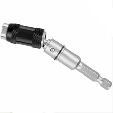 

Screwdriver Bit Holder Adjustable Angle Bit 20 Degree Angle Magnetic Screwdriver Extension Suitable For 1/4 Inch Screwdriver