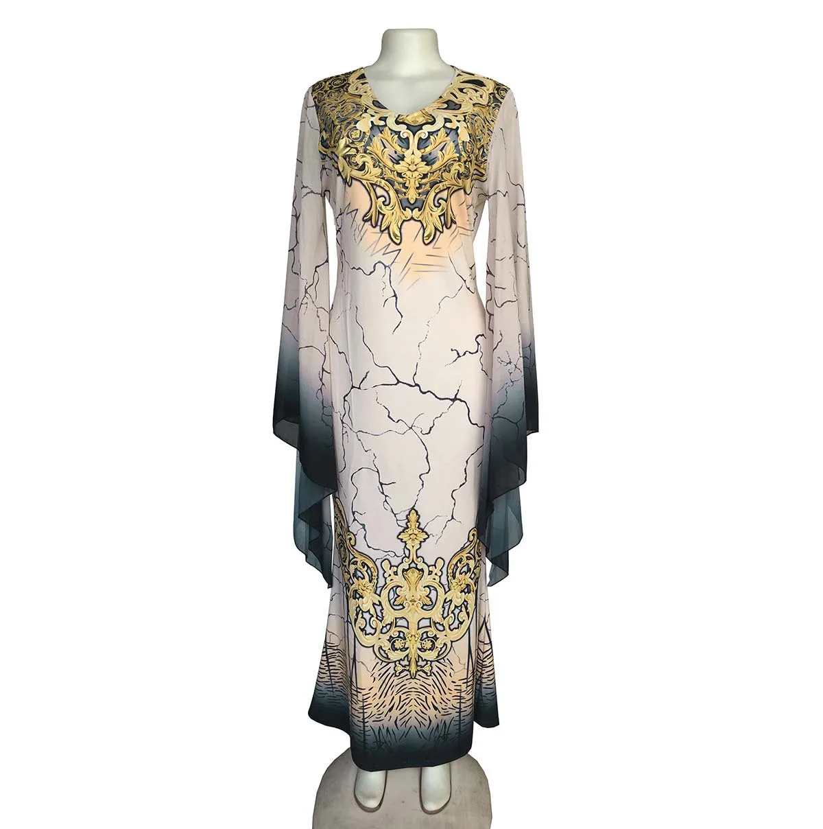 Мусульманская абайя, мусульманская одежда для женщин, Африканский принт ...