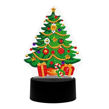

Diy Led Light Pad Custom Diamond Painting Embroidery Pad DIY Christmas Tree Diamond Mosaic Home Decoration Rhinestone Beads Lamp