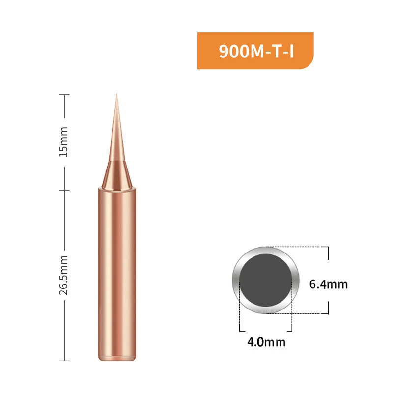 best soldering iron for electronics 5/10Pcs Electric Soldering Iron Head Tool Copper Welding Head 900M-T-K Pure Copper Soldering Iron Welding Equipment Welding Tool electric soldering iron