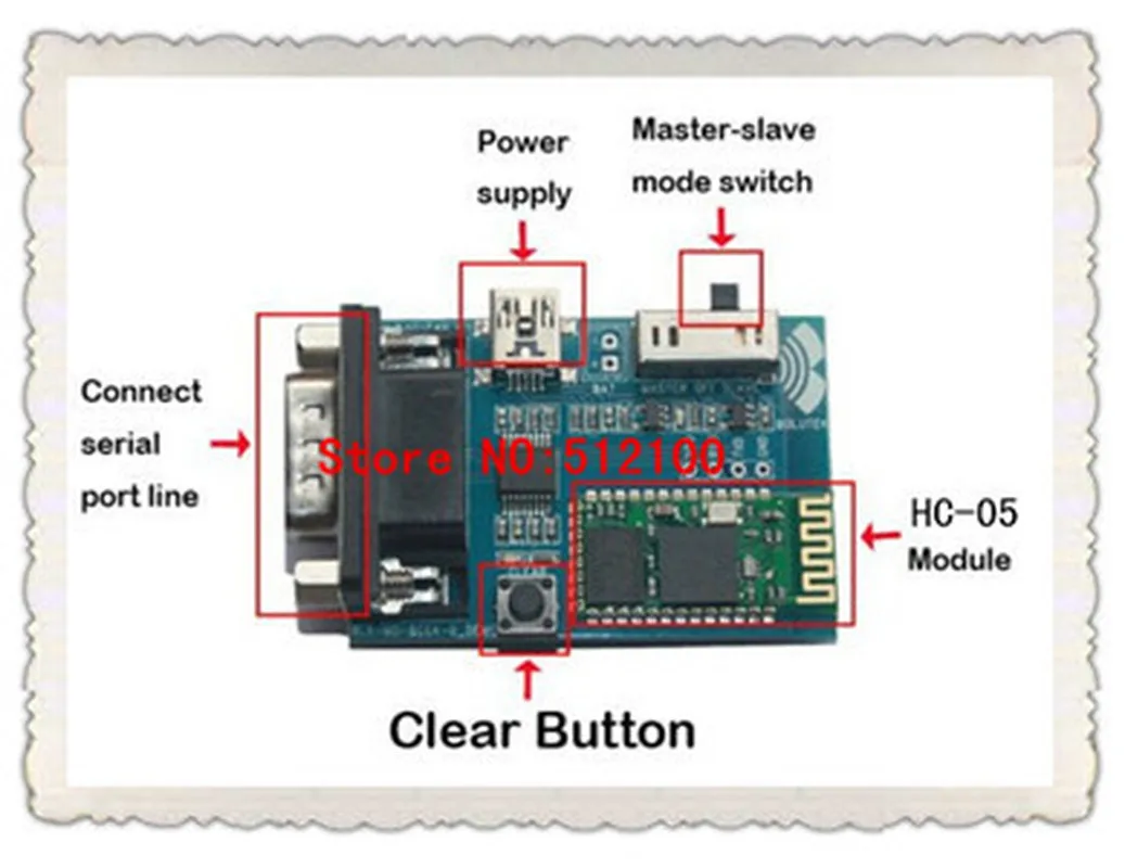3 штуки 5В USB RS232 последовательные bluetooth-адаптеры Связь Master-Slave модуль Bluetooth HC-05 |