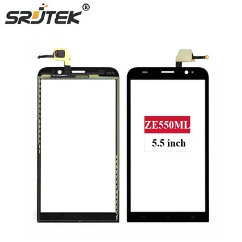 

Srjtek 100% NEW Screen For Asus Zenfone 2 Laser ZE550KL ZE500KL ZE551ML Touch Digitizer Sensor Outer Glass Front Lens Part Black