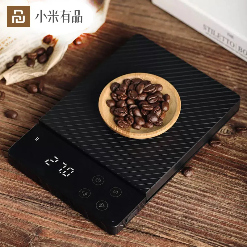 

Youpin DUKA ES1 Portable Electronic Kitchen Scale 0.1g High Precision Scale Type-c Recharge LCD Display For Kitchen
