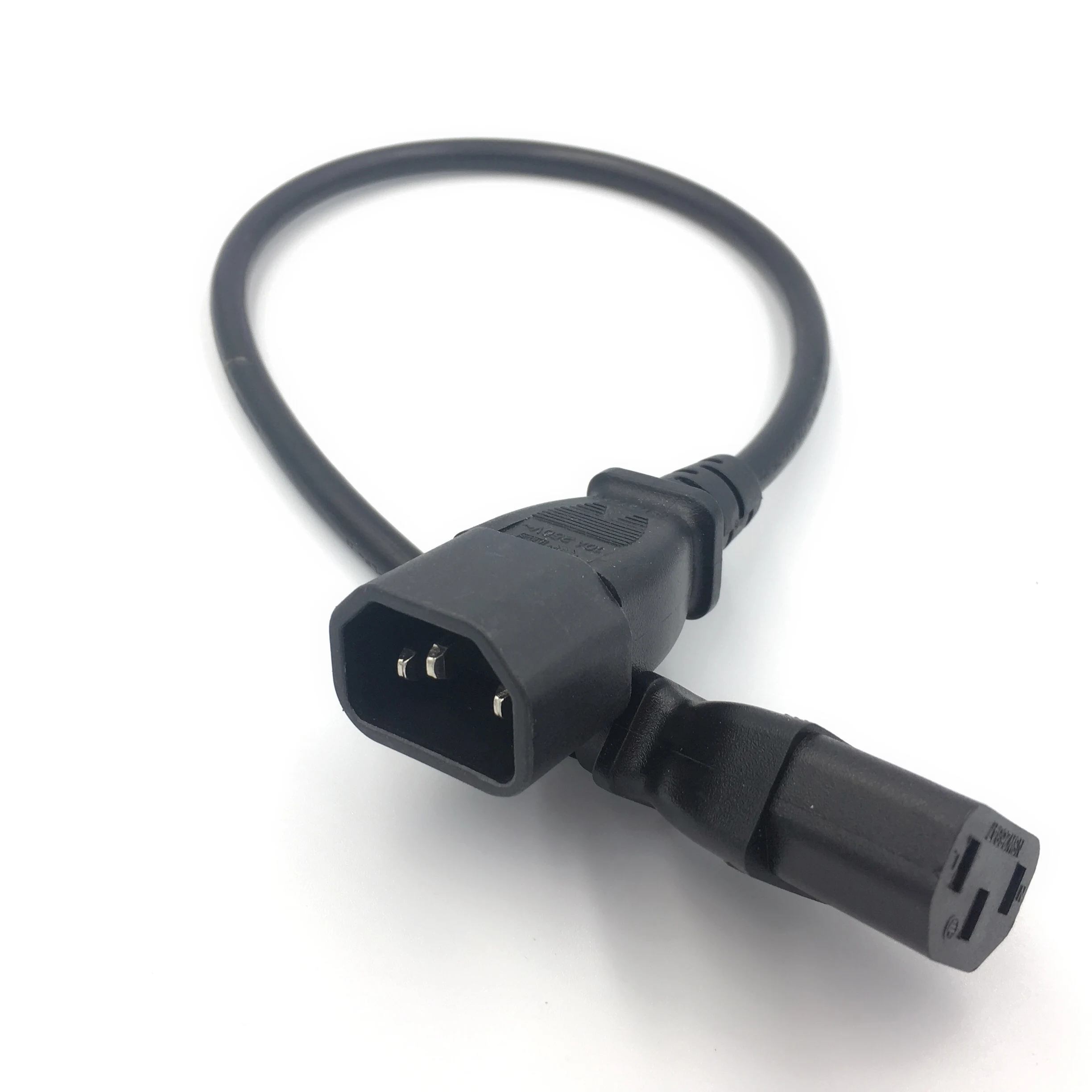 50 шт. UPS IEC C13-C14 шнур питания 0 5 м 1 8 3 сетевой кабель C13 C14 для PDU компьютерного