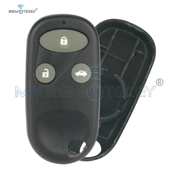 

Remotekey Car Style Remote Key Fob Shell 3 Buttons for Honda Civic CRV Accord Jazz Fit Odyssey Keyless Entry Case replacement