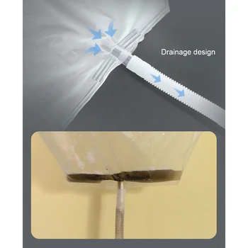 

Air Conditioner Waterproof Cleaning Cover Dust Washing Protector Air Conditioner Water Receiving Cover XHC88