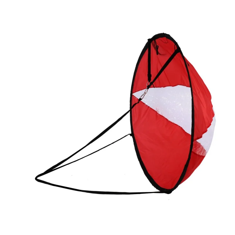 Kayak Wind sail Boat Wind Sail Paddle Board Sailing Canoe stroke Rowing Boats Inflat Wind Clear Window 108*108cm PVC Foldable