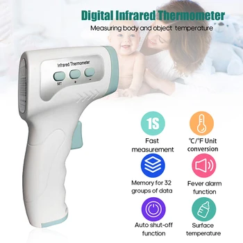 

Non-contact Forehead Thermometer IR Temperature Infrared Thermometer Digital Temperature Instrument for Kids thermometer body
