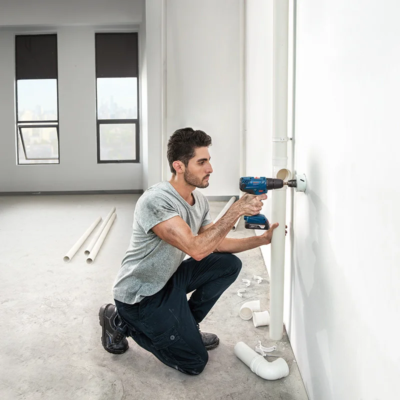 Bosch зарядка Ударная дрель 14,4 В/18 В литиевая отвертка ручная дрель GSB140-LI/GSB180-LI