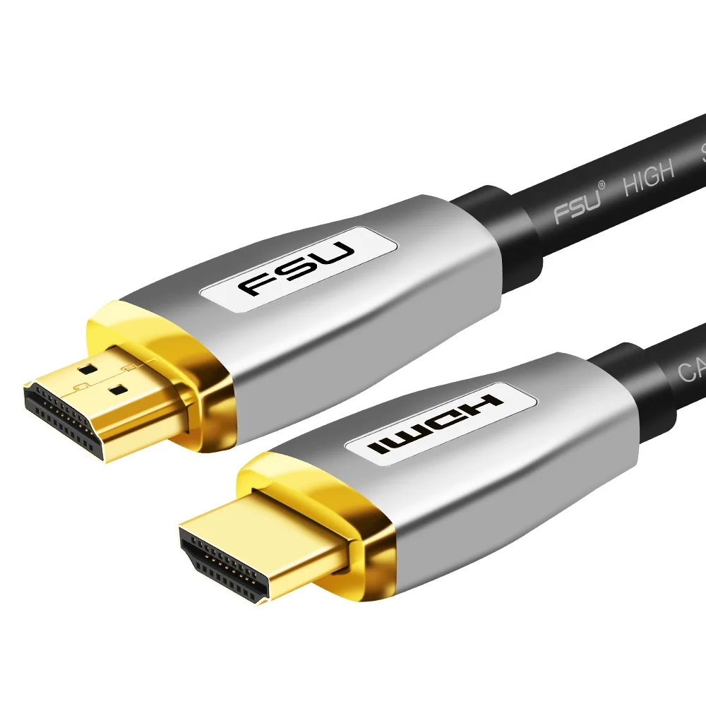 HDMI кабель 4K HDMI к HDMI 2,0 кабель Шнур для PS4 Apple tv 4K Разветвитель переключатель коробка удлинитель 60 Гц видео кабель HDMI 3 м 5 м 10 м кабель - Цвет: silver 2.0 4K