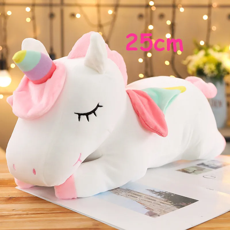 25-100 см большие Kawaii Радужный Единорог плюшевые игрушки чучело ...