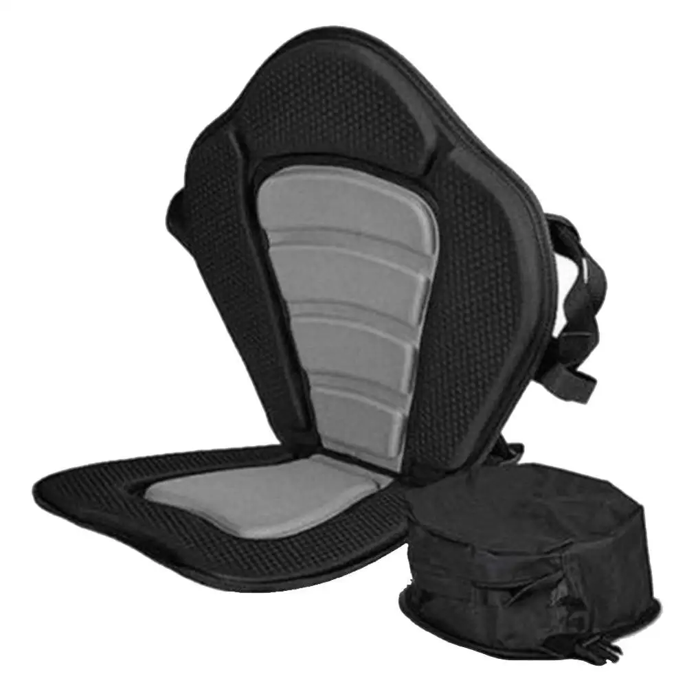 Регулируемый мягкий каяк сиденье с сумкой для хранения каноэ спинка подушка для дрифтинга каяк сиденье неопрен 600D полиэстер