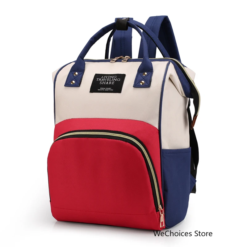 

2019 New Brand Large Capacity Baby Bag Travel Backpack Maternity Nappy Bag Waterproof Nursing Bag for Baby Mom Women Care Bags