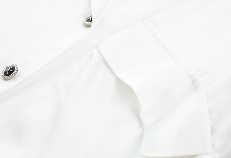 TWOTWINSTYLE белая женская рубашка с v-образным вырезом и длинным рукавом, двубортная рубашка с карманом, женская блузка, весна, модная новая одежда