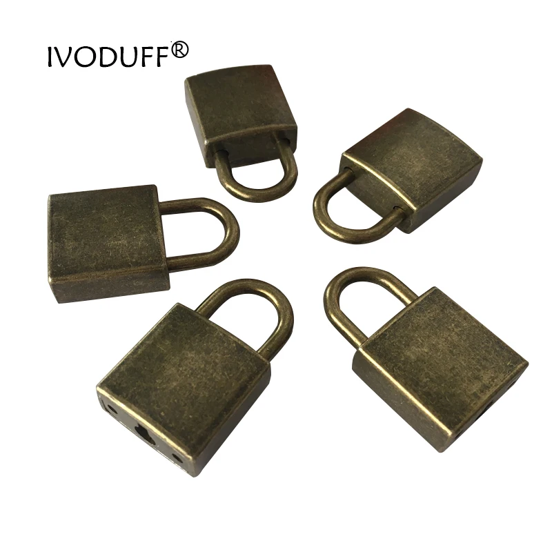 

Small Bag Padlock Rectangle Shape, Purse Lock With Key, Lock For Suitcase Bag Accessories