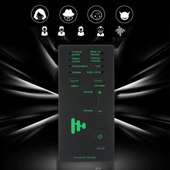

Voice Changer Device For XBOX PS4 Cell Phone Computer Tablets For Child with 7 Different Sound Changes