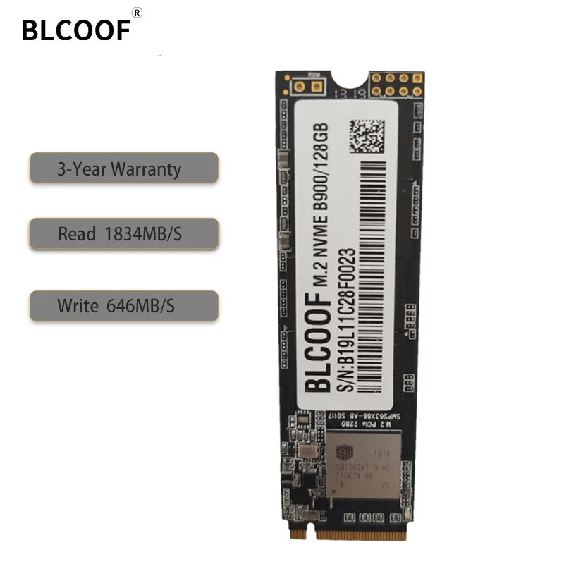  PCIe NVMe M.2 SSD 128GB PCIe interne solid state BLCOOF SSD B800 fabrik großhandel festplatte gelte
