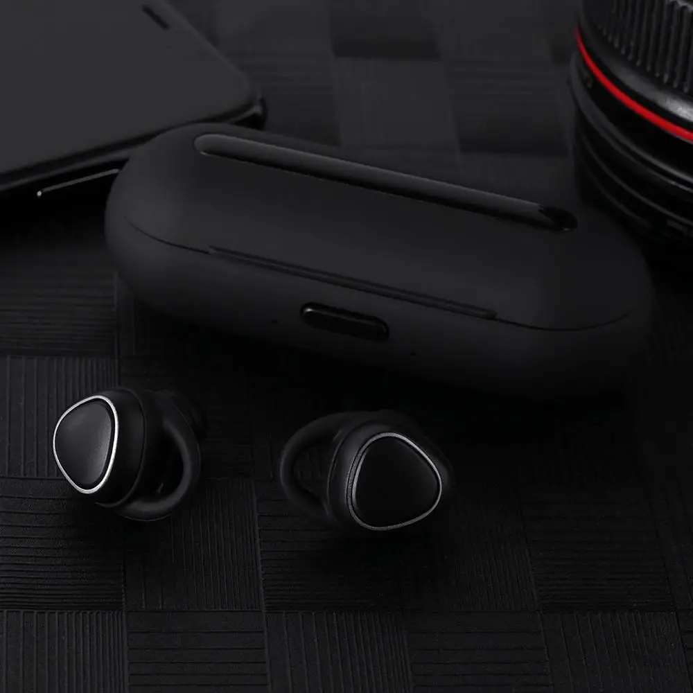 TWS Твин Bluetooth 5,0 Беспроводная гарнитура стерео наушники вкладыши наушники Встроенный микрофон с зарядным устройством для фитнеса