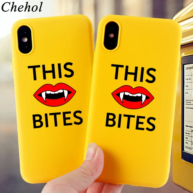 Mobile Phone Cases for IPhone X XS MAX XR 8 7 6s Plus Case Bites Lips Soft Silicone TPU Fitted Covers Accessories _ - AliExpress Mobile