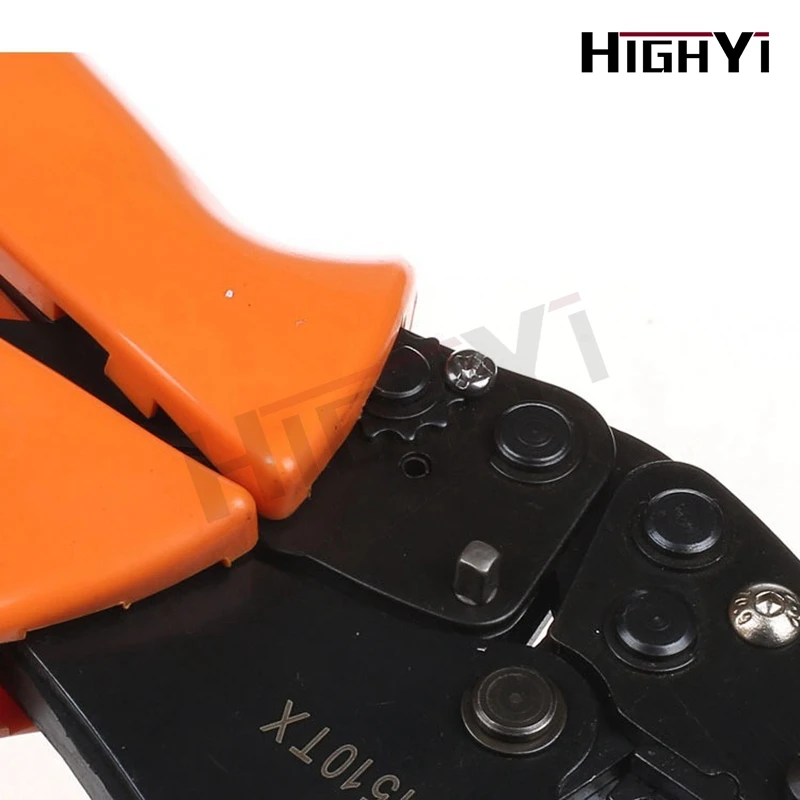 FSC-1510TX ручной обжимной инструмент для обжима провода наконечники неизолированные вкладки 1,5, 2,5, 4,6, 10 мм2/16-8 AWG