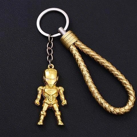 lovers key ring male and female movie superhero role  key chain mobile phone bag pendant gift