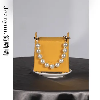 

Bag 2020 New Style Fashion Versitile Fashion WOMEN'S Bag Shoulder Bag Summer Mini Chain Bag Net Red Pearl yan he bao