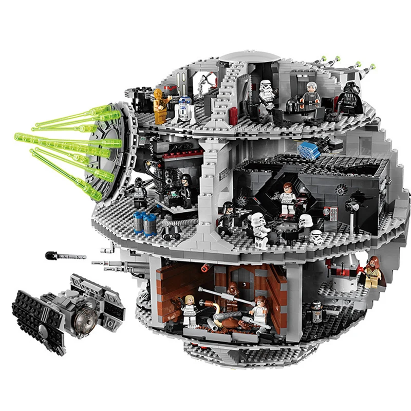 

05035 Star Wars Building Blocks Bricks Death Star Wars TIE Fighter Compatible With LegoINGlys 75159 Educational Toys Kids Gifts