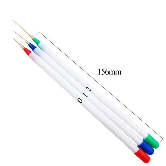 Art Brush Set Manicure Brush Set For Nail Art Painting Pen Dotting Design Brush Kit Gel Varnishes Tools Nail Polish