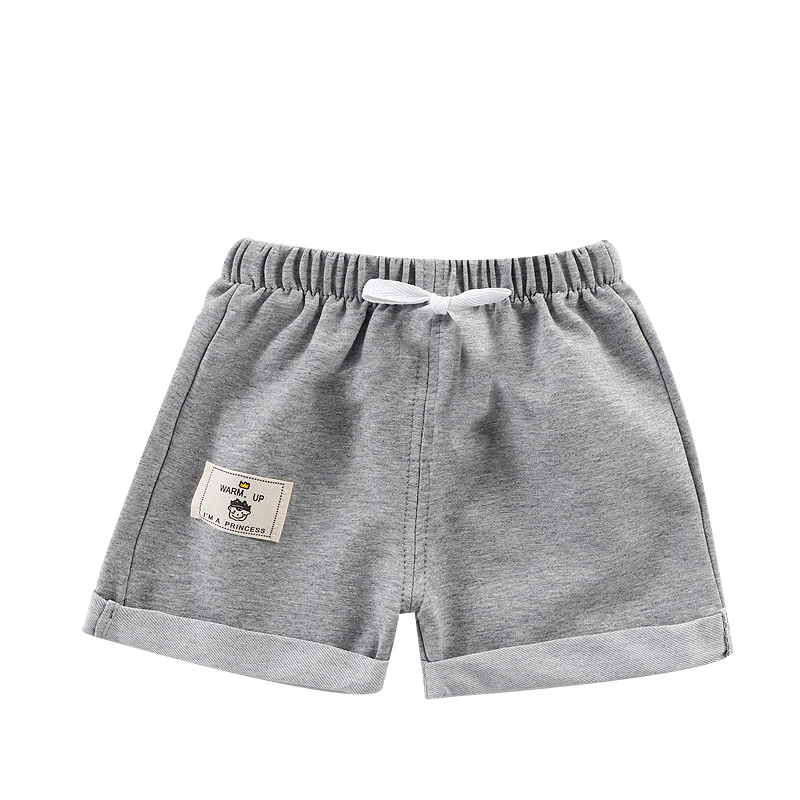 Summer Kids Shorts Trousers For Girls Boys Cotton Beach Loose Casual