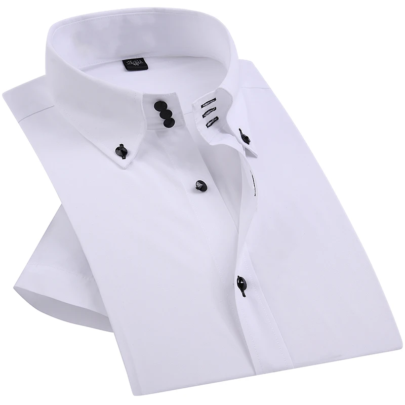 Summer Casual Mens Dress Shirt Diamond 