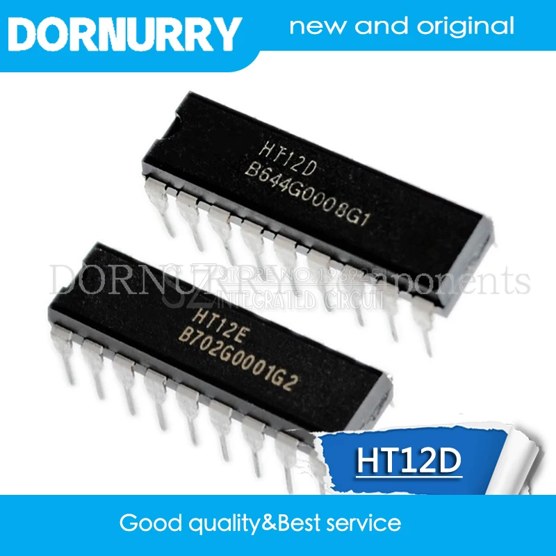 

5PAIR 5PCS HT12D and 5PCS HT12E DIP20 . HT-12D+HT-12E new original DORNURRY