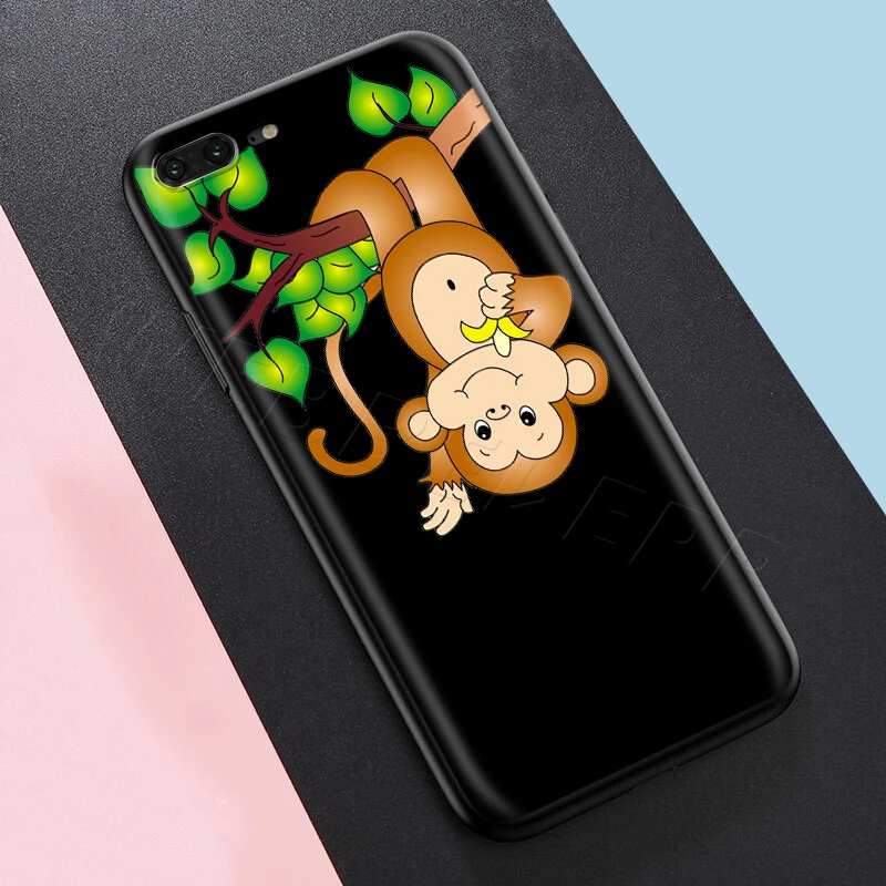 Webbedepp удивительный мультяшный чехол с обезьянкой для Apple iPhone 11 Pro XS Max XR X 8 7 6 6S Plus 5 5S SE