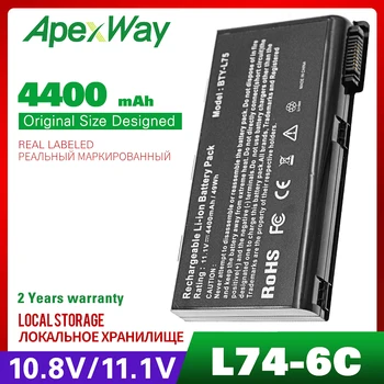 

Laptop Battery BTY-L74 For MSI A5000 A6000 A6200 A7200 CR600 CR610 CR620 CR630 CR700 CX600 CX610 CX620 Series BTY-L75 MS-1682