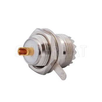 

Superbat 10 pcs UHF Clamp Female Jack RF Connector for RG174, RG316,LMR100 Cable