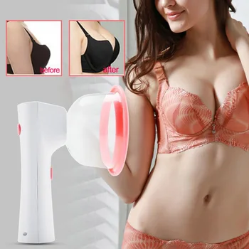 

Electric Vacuum Cups Breast Massage Machine Rechargeable Electric Breast Enhancer Vacuum Pump Design Breast Enhancement