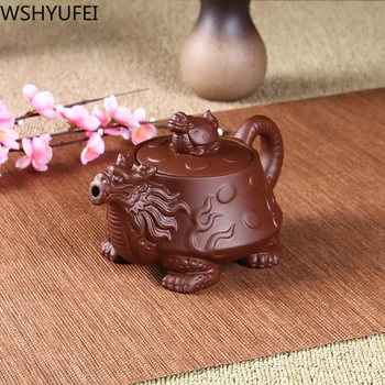 

New style Purple sand Filter teapot Anti-scalding heat Tea set tea set teapot Office household drinking utensils WSHYUFEI