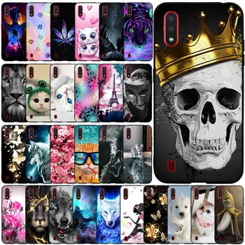 

Phone Case For Samsung Galaxy A01 2020 Case Silicone Soft TPU Back Cover For Samsung A01 2020 A015F Case Cover Funda Capa Bumper