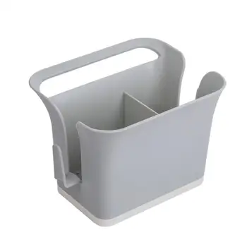 

AsyPets Storage Shelf Sponge Holder Draining Sink Box Kitchen Organizer Towel Rack