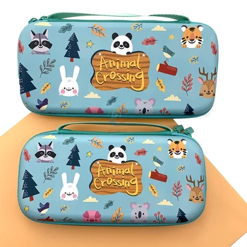 

2020 Animal Crossing New Storage Bag For Nintendo Switch Lite Hard Case NS Console Carrying Portable Travel Bag Game Accessories