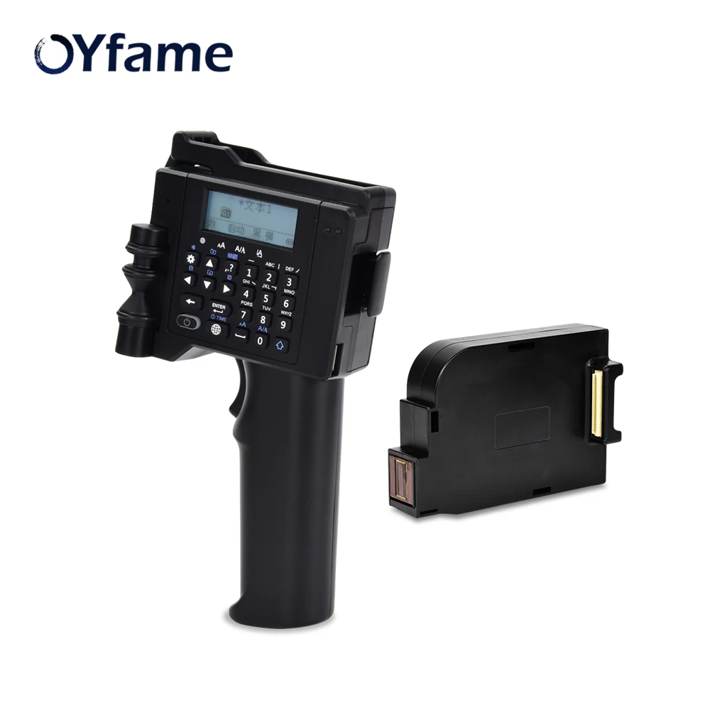 Портативный принтер OYfame портативный мини для QR кода бумаги пластика дерева